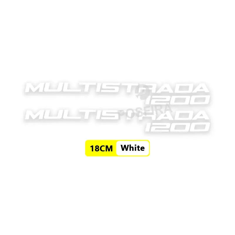 Ducati Multistrada 1200S Sticker Seti Su Geçirmez | Sticker Master Sticker Master