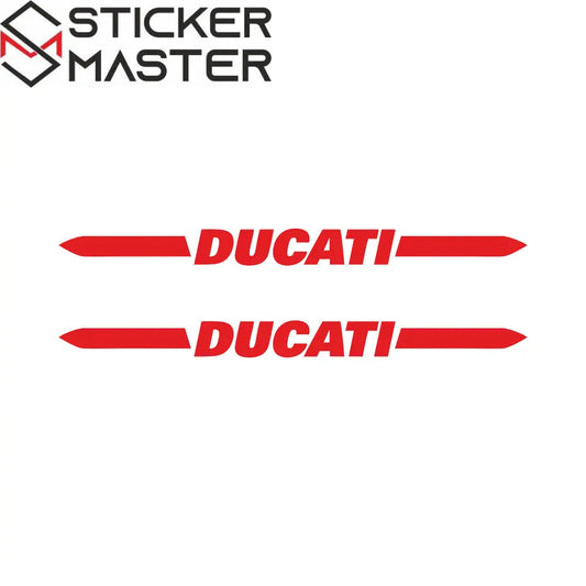 Ducati Şase Sticker Trellis Şasi Yazısı | Sticker Master - Sticker Master