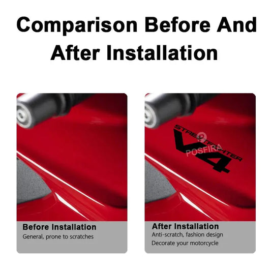 Ducati Streetfighter V4 Sticker Su Geçirmez Çıkartma | Sticker Master - Sticker Master