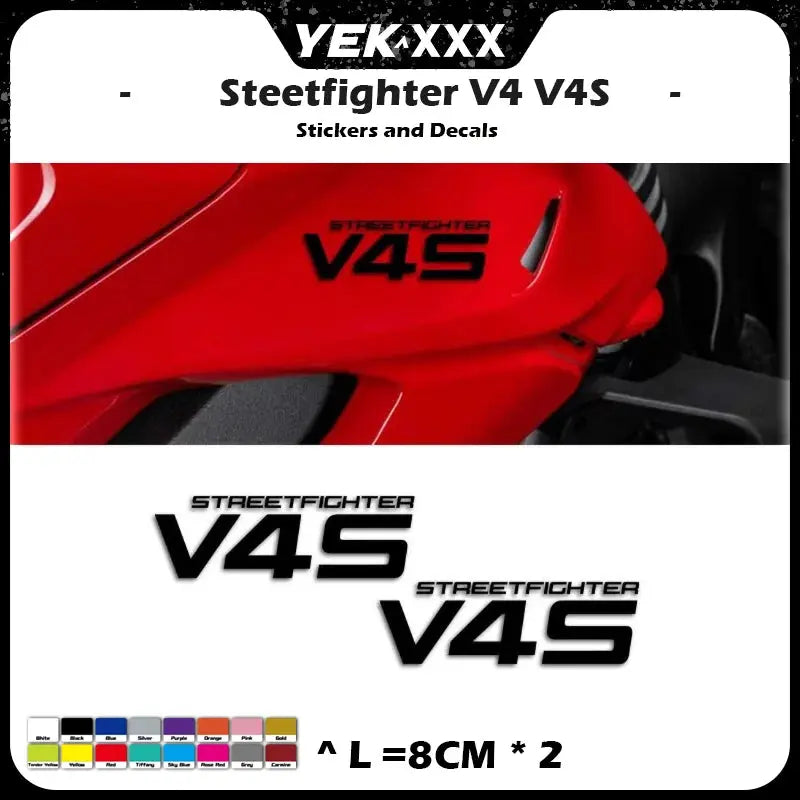 Ducati Streetfighter V4S Sticker Seti | Sticker Master - Sticker Master
