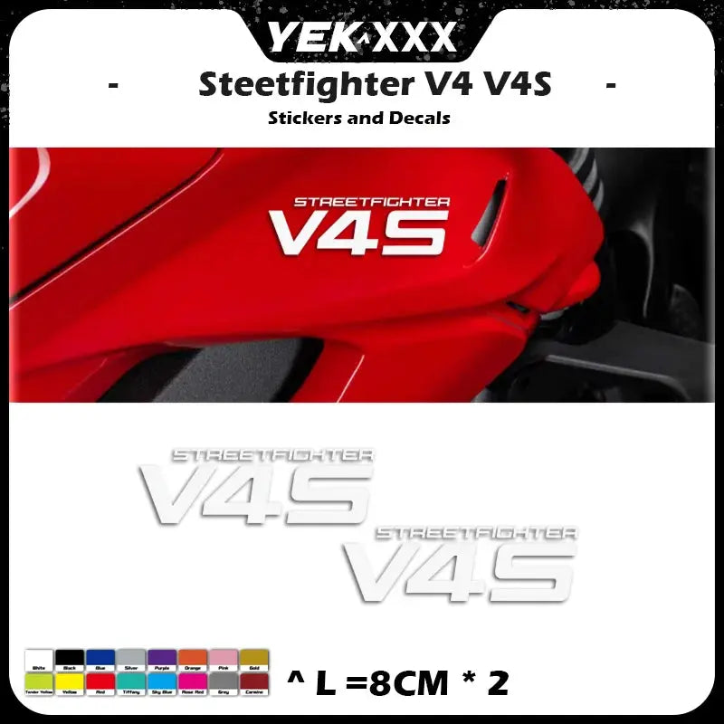 Ducati Streetfighter V4S Sticker Seti | Sticker Master - Sticker Master