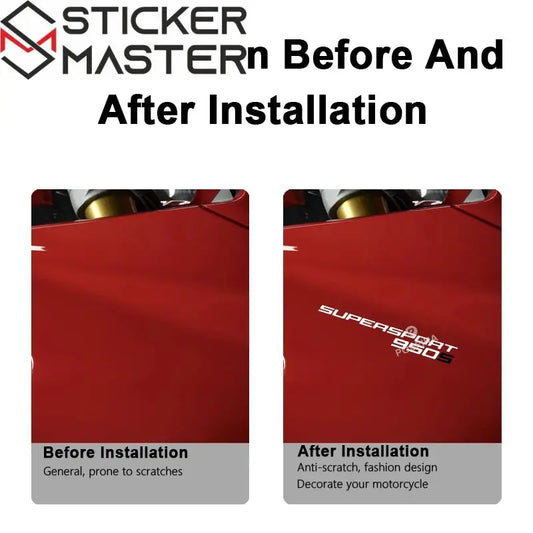 Ducati Supersport Sticker | 950 ve 950 S Yan Grenaj Decal Seti Sticker Master
