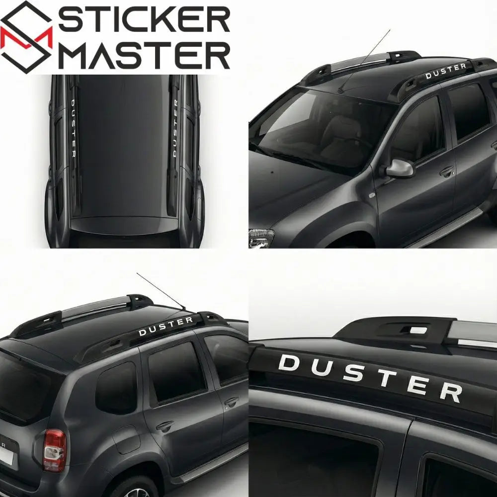 Duster Tavan Barı Sticker | 20cm, 40cm ve 60cm Tavan Çıtası Yazısı Sticker Master