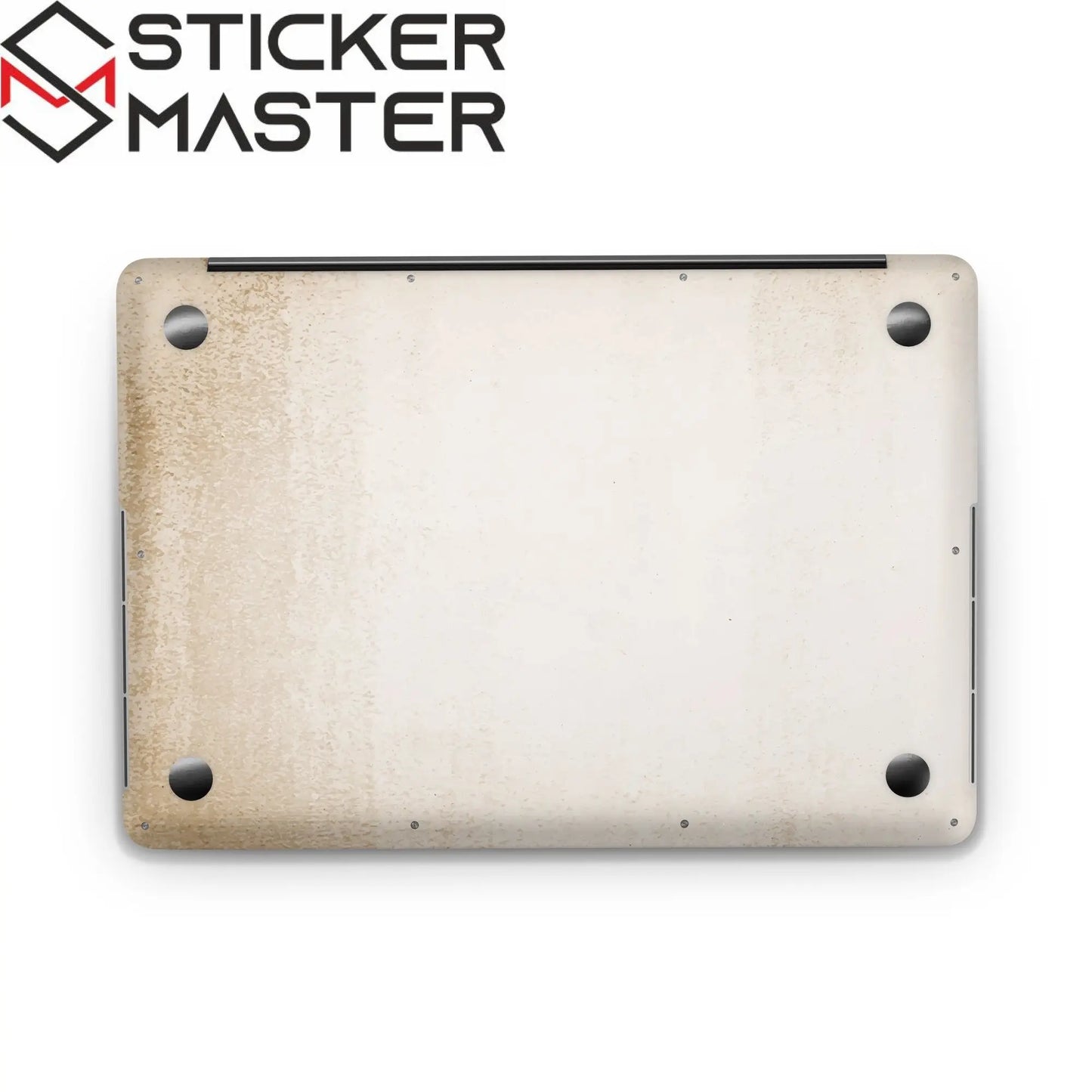 Sticker Master White Textured Paper Evrensel Sticker Dizüstü Bilgisayar Vinil Sticker Decal 12" 13" 13.3" 14" 15" 15.4" 15.6 inç Dizüstü Bilgisayar Çıkartma Koruyucu Macbook Asus Acer Hp Lenovo Huawei Dell İçin - Sticker Master