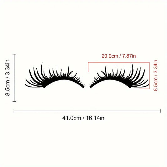 Far Kirpik Sticker - Su Geçirmez Araç Çıkartması Sticker Master