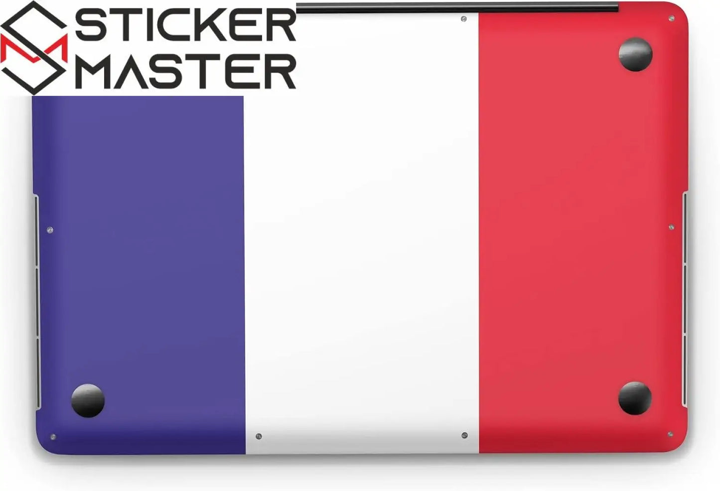 Sticker Master France Flag Evrensel Sticker Dizüstü Bilgisayar Vinil Sticker Decal 12" 13" 13.3" 14" 15" 15.4" 15.6 inç Dizüstü Bilgisayar Çıkartma Koruyucu Macbook Asus Acer Hp Lenovo Huawei Dell İçin - Sticker Master