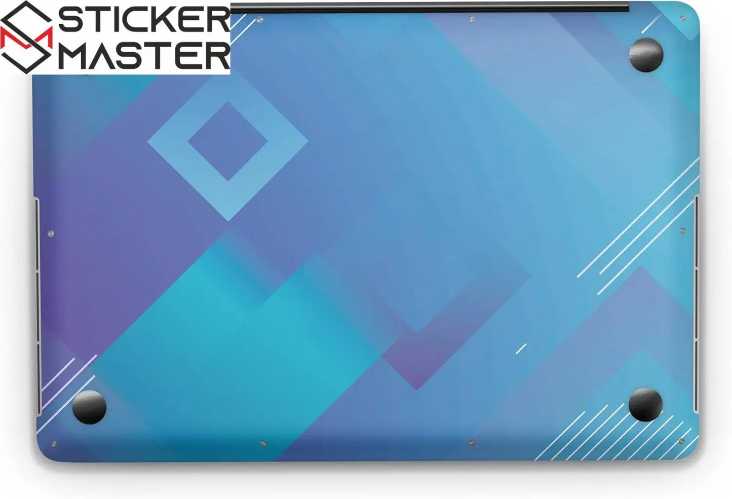 Sticker Master Gradient Evrensel Sticker Dizüstü Bilgisayar Vinil Sticker Decal 12" 13" 13.3" 14" 15" 15.4" 15.6 inç Dizüstü Bilgisayar Çıkartma Koruyucu Macbook Asus Acer Hp Lenovo Huawei Dell İçin - Sticker Master