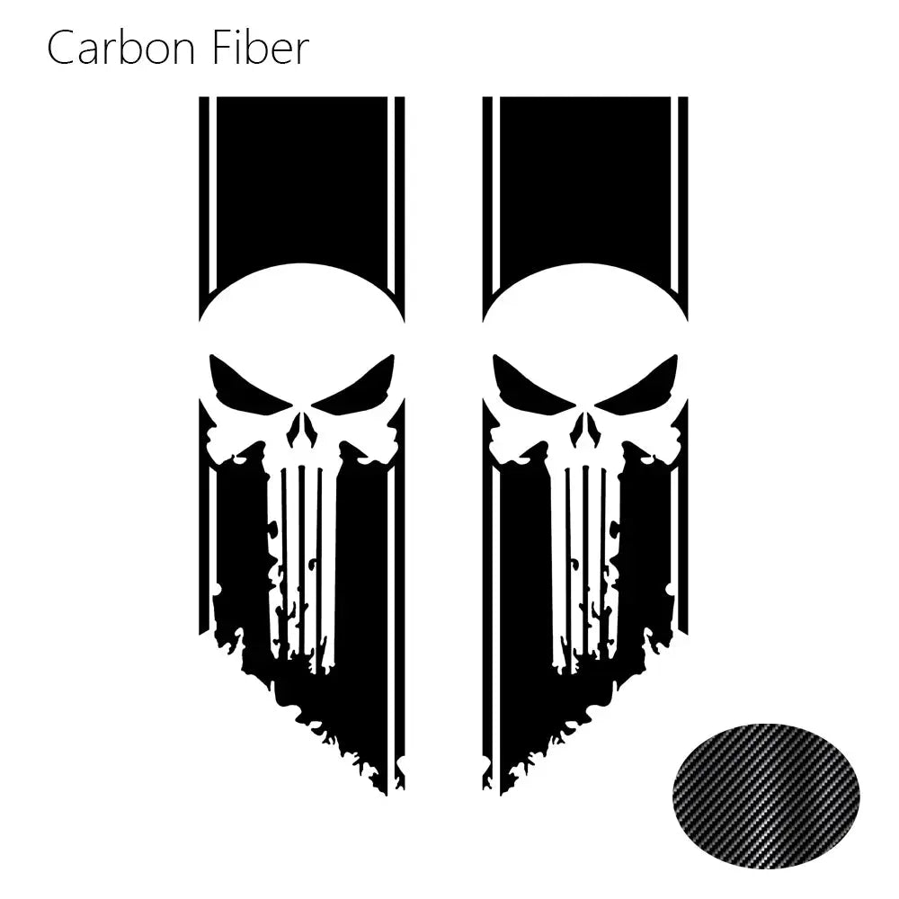 Ghost Skull Pickup Sticker Seti Su Geçirmez | Sticker Master Sticker Master