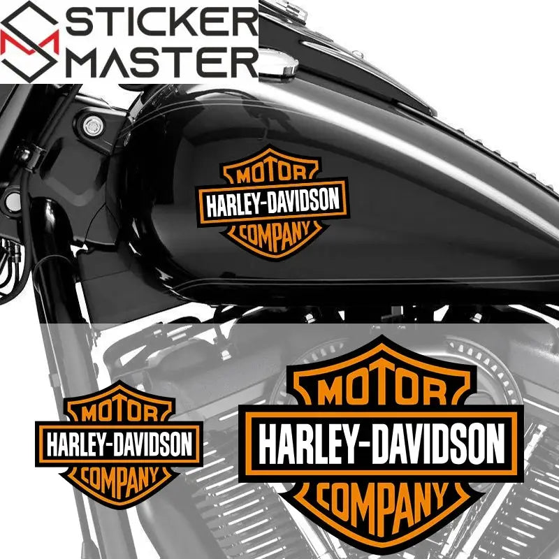 Harley Davidson Sticker - Depo ve Kask İçin Suya Dayanıklı Logo