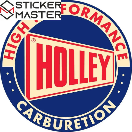 Sticker Master Holley Sticker Motor, Kask, Laptop, Araba, Oto Araç İçin Dayanıklı Etiket Decal