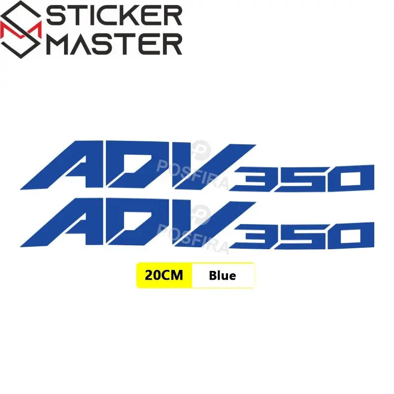 Honda ADV 350 Sticker Yan Grenaj Yazısı Logo | Sticker Master - Sticker Master