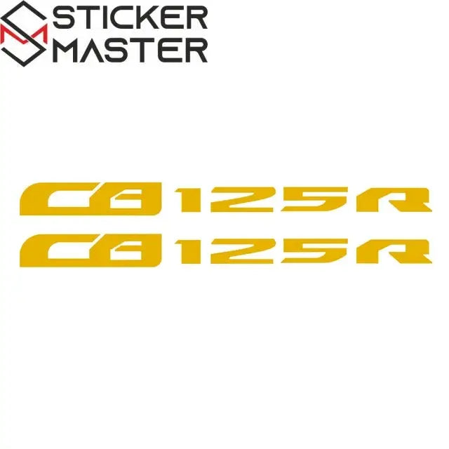 Sticker Master Honda CB125R Sticker Set Motor Çıkartma Etiket - Sticker Master