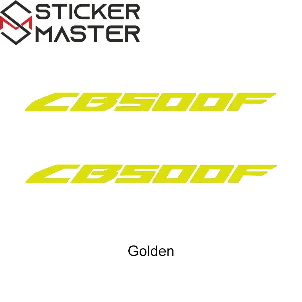 Honda CB500F Sticker Seti | Yan Grenaj ve Jant Logosu (2013-2024) Sticker Master