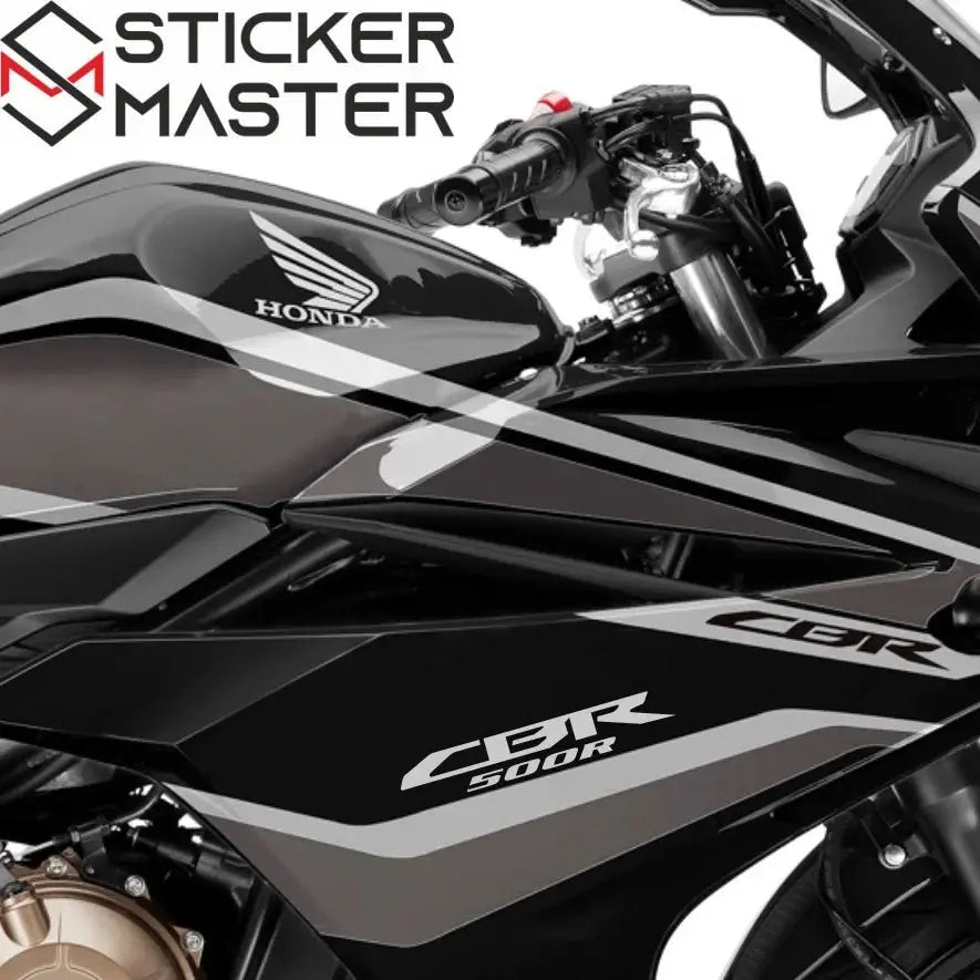 Honda CBR500R Sticker | 2 Adet Depo ve Grenaj Logosu (20cm) Sticker Master