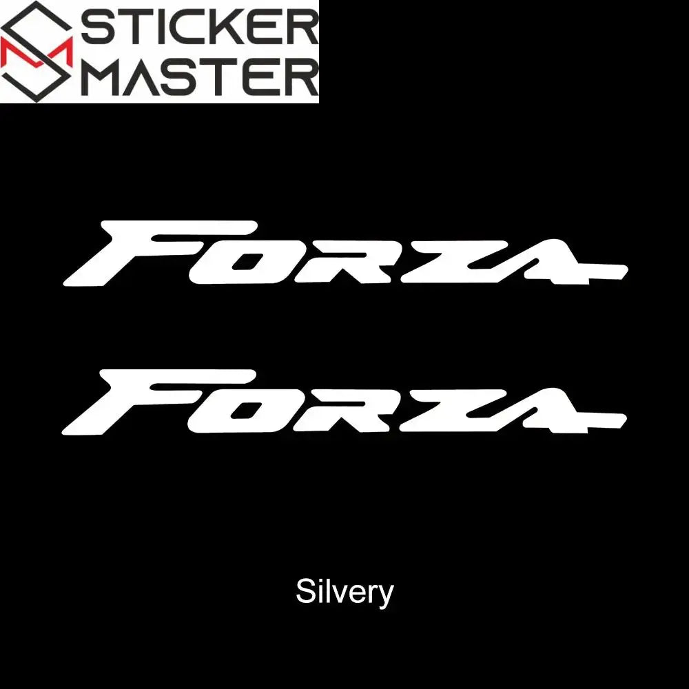 Honda Forza Sticker Seti | Forza 250/350/750 Sportif Logo (Her Renk) Sticker Master