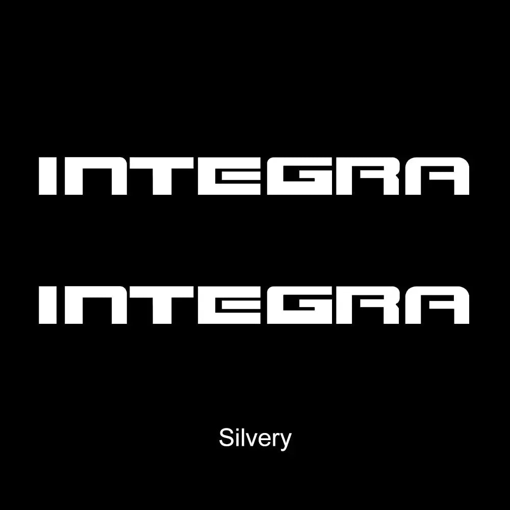 Honda Integra Sticker Seti | NC750D ve NC700D Yan Grenaj Yazısı (2 Adet) Sticker Master