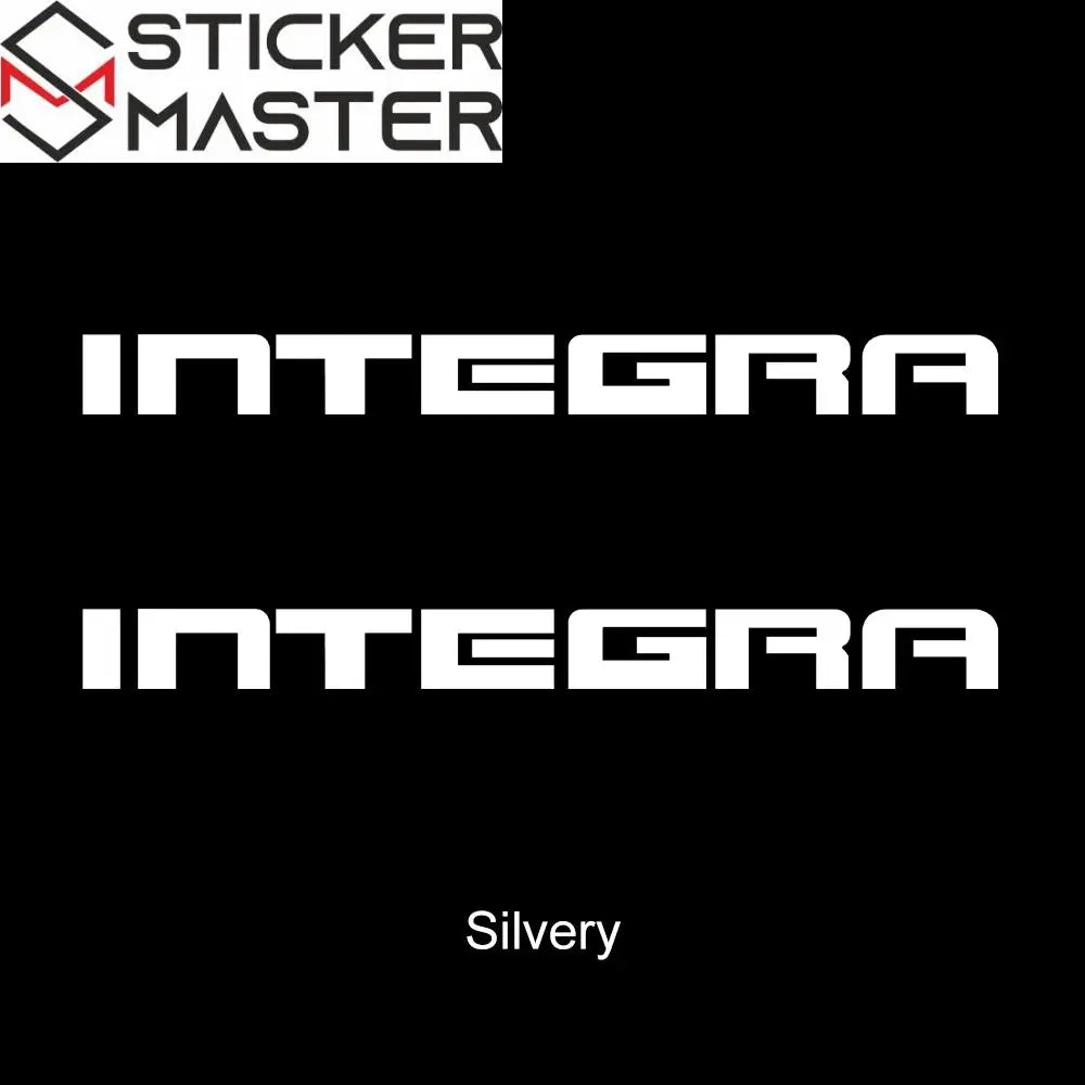 Honda Integra Sticker Seti | NC750D ve NC700D Yan Grenaj Yazısı (2 Adet) Sticker Master