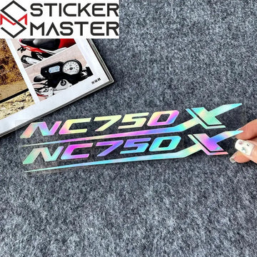 Sticker Master Honda NC750X Sticker Seti – Su Geçirmez Motosiklet Etiketi (2014-2022 Uyumlu) - Sticker Master