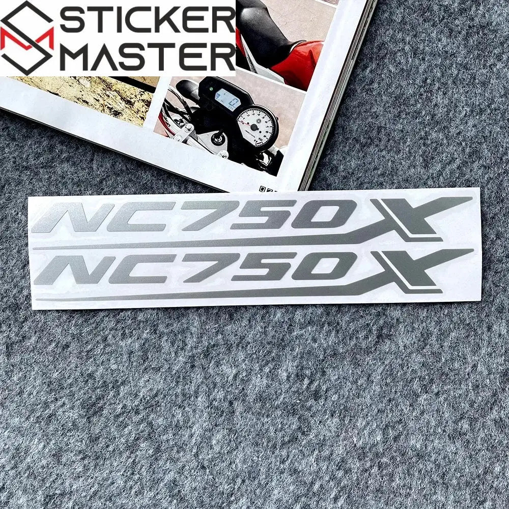 Sticker Master Honda NC750X Sticker Seti – Su Geçirmez Motosiklet Etiketi (2014-2022 Uyumlu) - Sticker Master