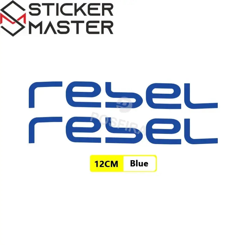 Honda Rebel Sticker Seti | CMX 250 500 1100 Yan Kapak ve Çamurluk Logosu (2017-2024) - Sticker Master