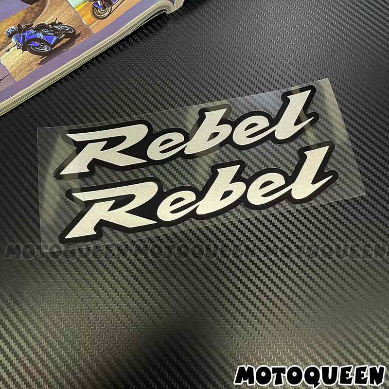 Honda Rebel Sticker Seti | Depo Yanı ve Çamurluk Logosu (Her Renk) - Sticker Master