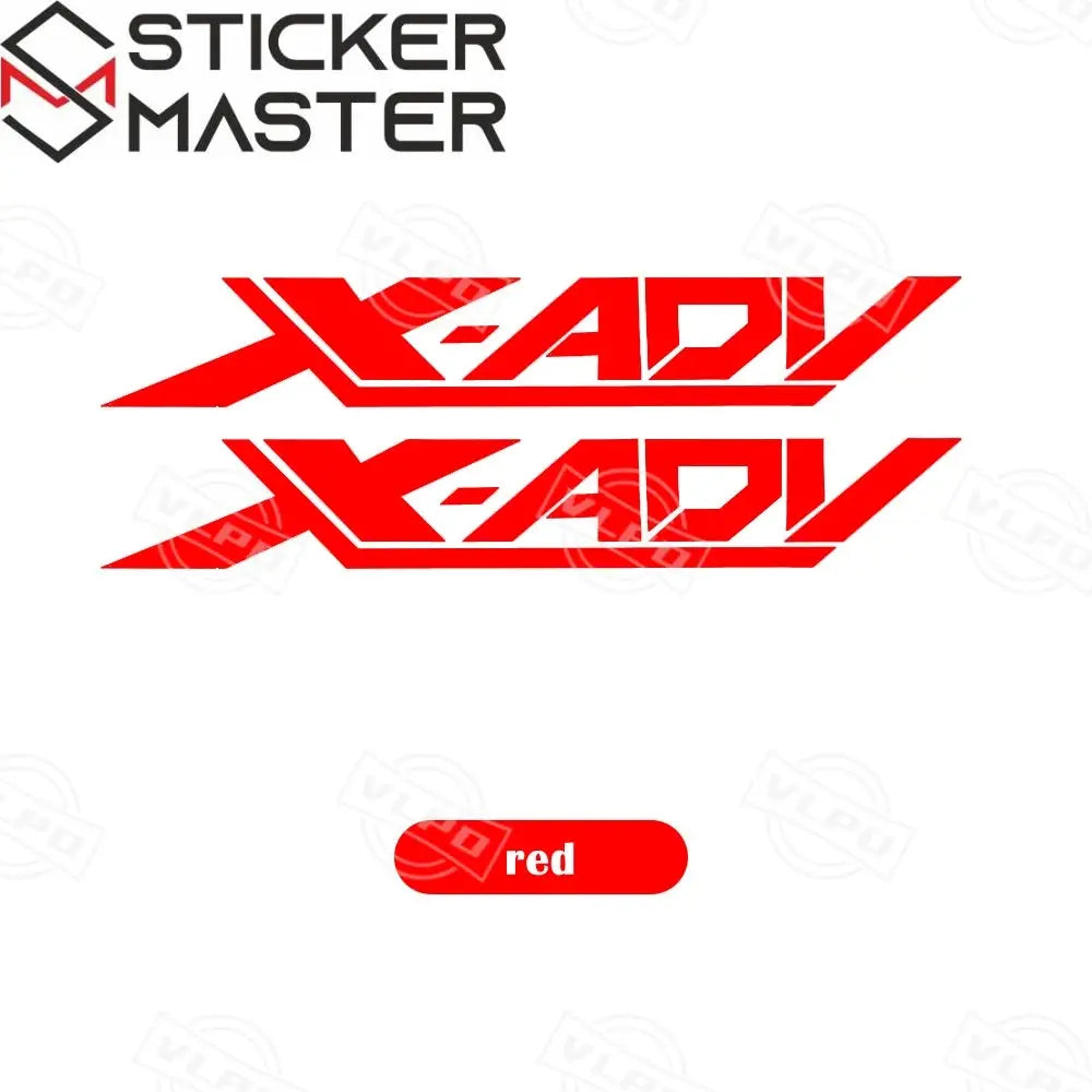 Honda X-ADV Sticker Seti | Ön Grenaj Lazer Logosu (2017-2026) Sticker Master