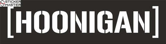 Sticker Master Hoonigan Oto Sticker Motor, Kask, Laptop, Araba, Oto Araç İçin Dayanıklı Etiket Decal