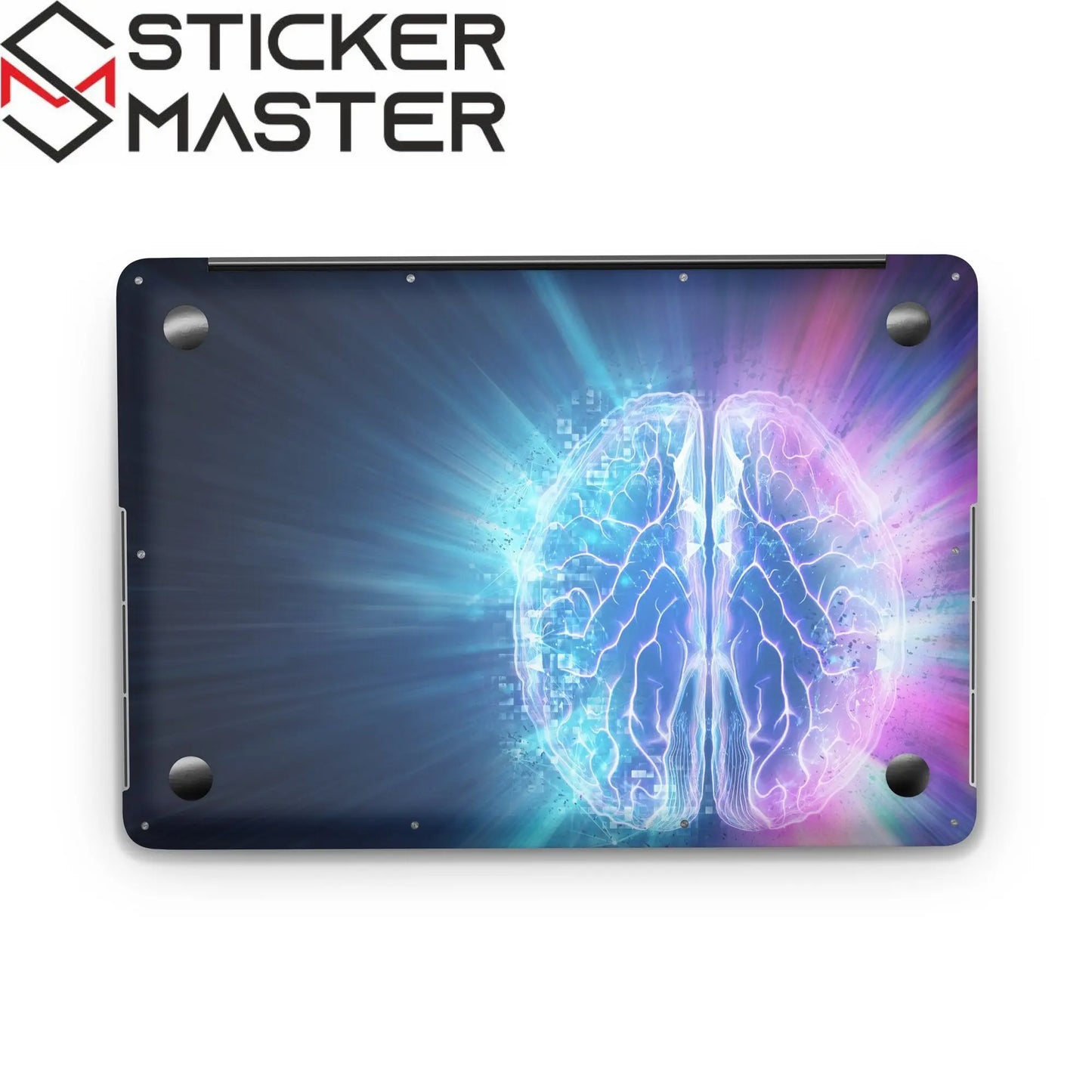 Sticker Master Programmer Brain Evrensel Sticker Dizüstü Bilgisayar Vinil Sticker Decal 12" 13" 13.3" 14" 15" 15.4" 15.6 inç Dizüstü Bilgisayar Çıkartma Koruyucu Macbook Asus Acer Hp Lenovo Huawei Dell İçin - Sticker Master
