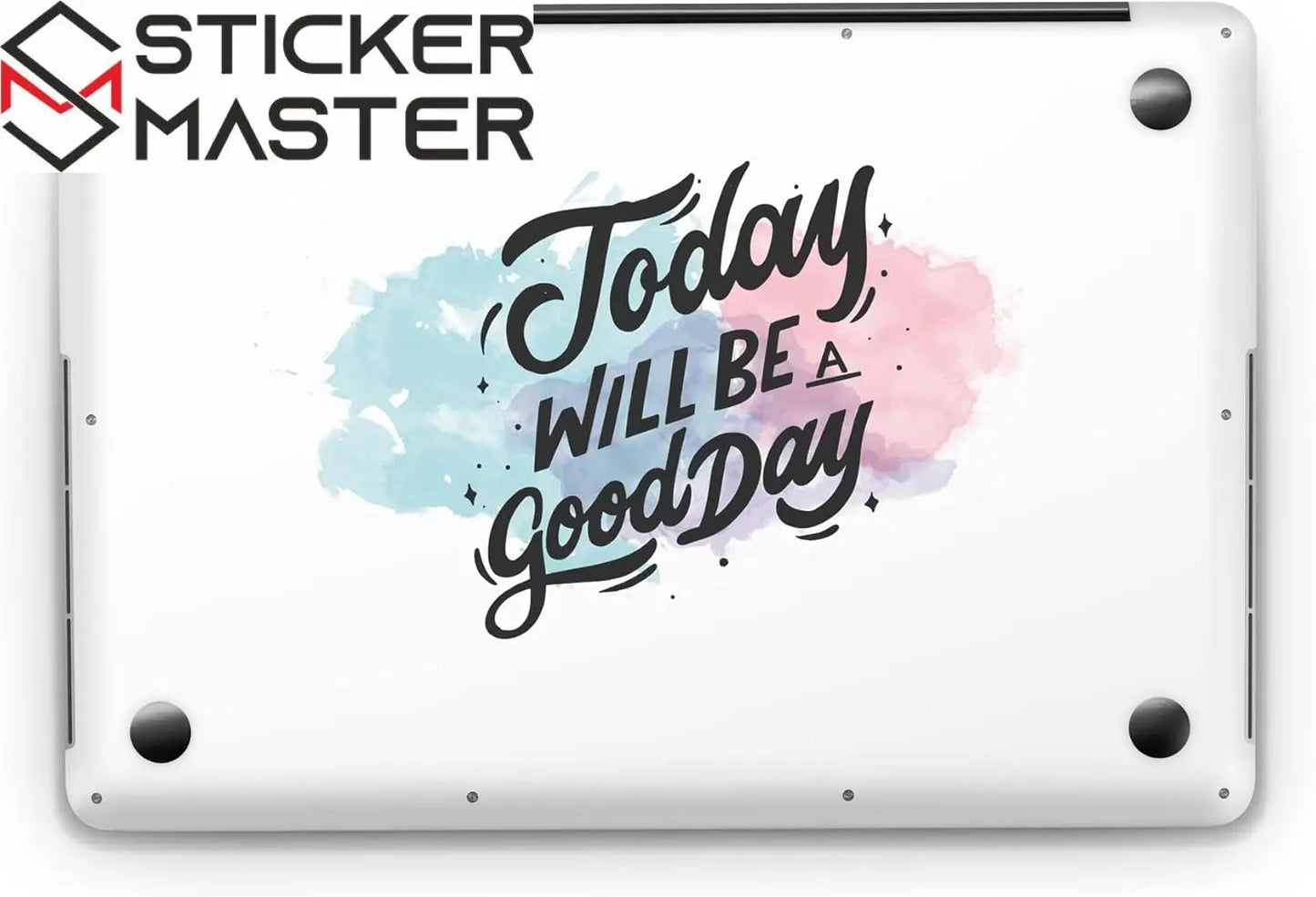 Sticker Master Good Day Evrensel Sticker Dizüstü Bilgisayar Vinil Sticker Decal 12" 13" 13.3" 14" 15" 15.4" 15.6 inç Dizüstü Bilgisayar Çıkartma Koruyucu Macbook Asus Acer Hp Lenovo Huawei Dell İçin - Sticker Master