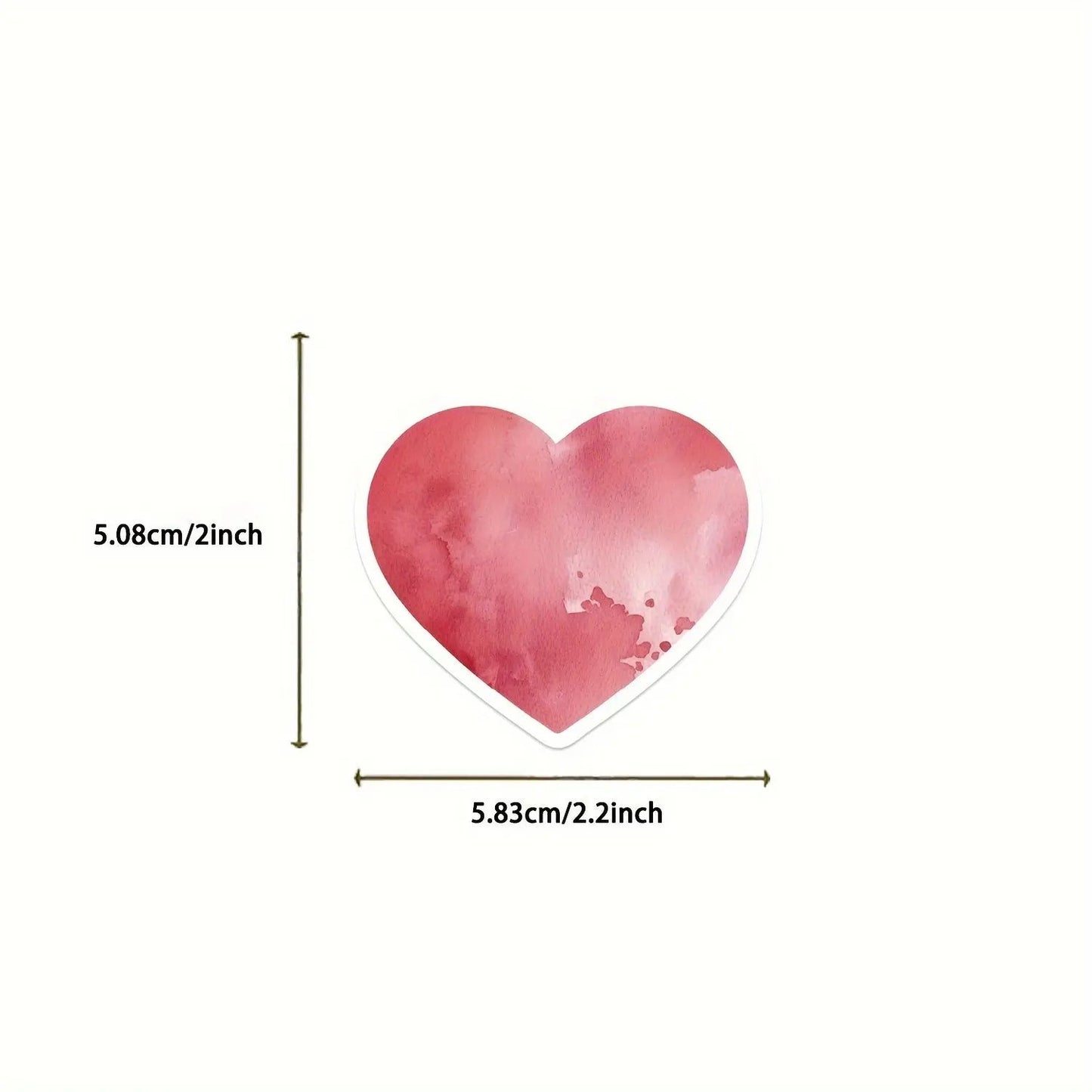 Aşk Kalp Sticker Seti 50’li | Sticker Master - Sticker Master