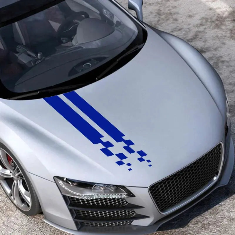 Sticker Master Universal Kaput Spor Şerit Plaid Sticker (2 Adet) - Sticker Master