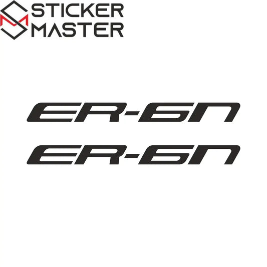 Kawasaki ER-6n Sticker Yan Grenaj ve Depo Yazısı | Sticker Master - Sticker Master