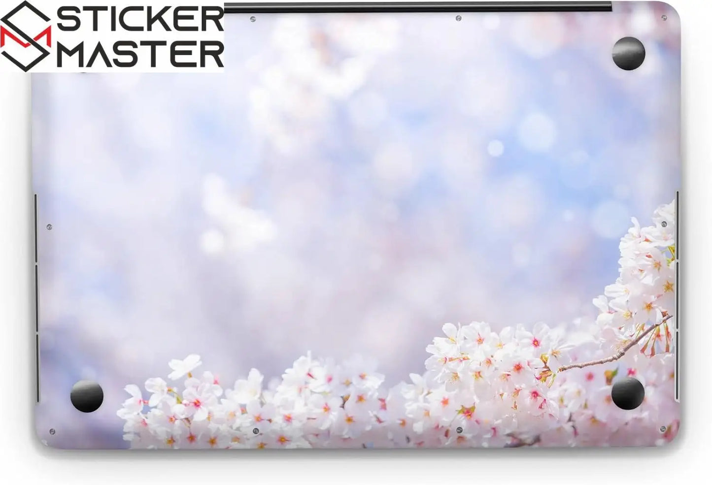 Sticker Master Spring Blossom Flower Evrensel Sticker Dizüstü Bilgisayar Vinil Sticker Decal 12" 13" 13.3" 14" 15" 15.4" 15.6 inç Dizüstü Bilgisayar Çıkartma Koruyucu Macbook Asus Acer Hp Lenovo Huawei Dell İçin - Sticker Master