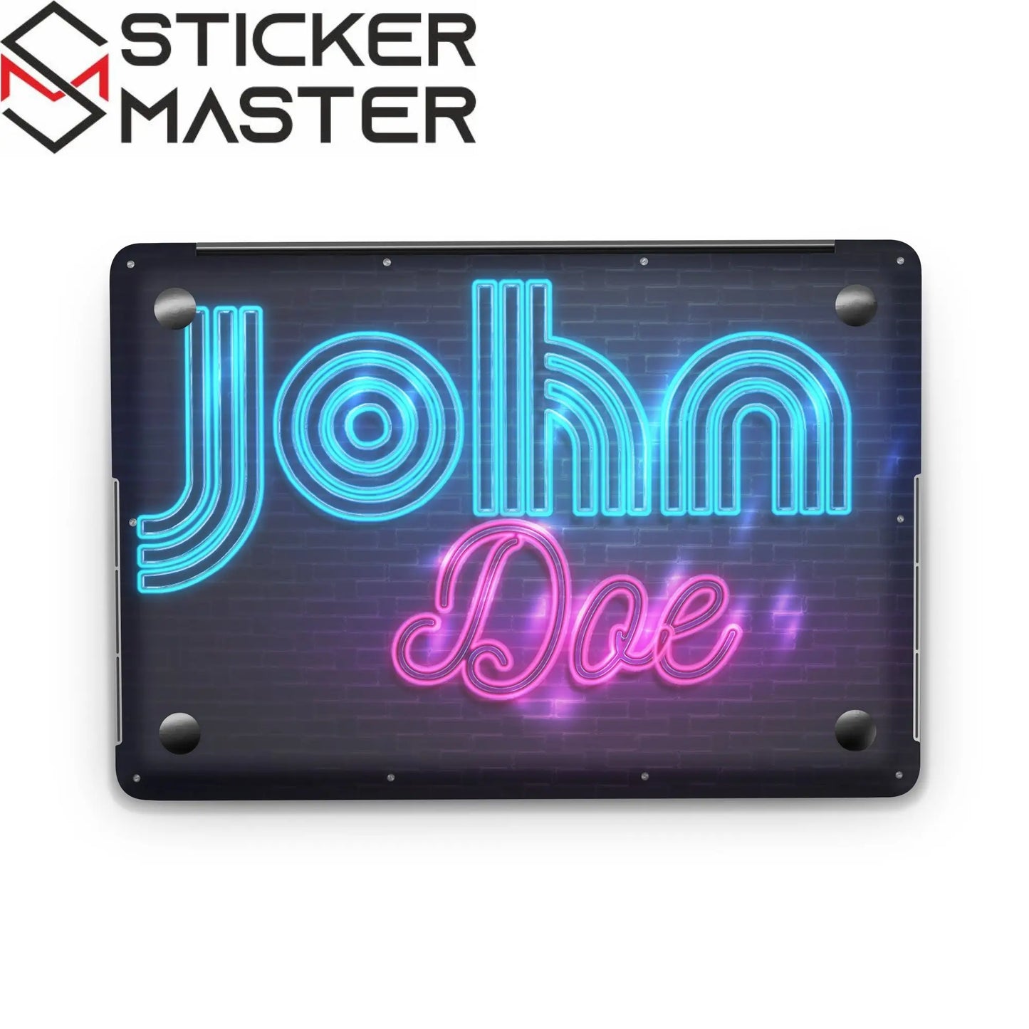 Sticker Master Özelleştirilmiş, Kişisel, Özel Neon Evrensel Sticker Dizüstü Bilgisayar Vinil Sticker Decal 12" 13" 13.3" 14" 15" 15.4" 15.6 inç Dizüstü Bilgisayar Çıkartma Koruyucu Macbook Asus Acer Hp Lenovo Huawei Dell İçin - Sticker Master