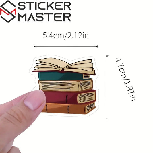 Vintage Kitap Sticker Seti 61’li | Sticker Master - Sticker Master
