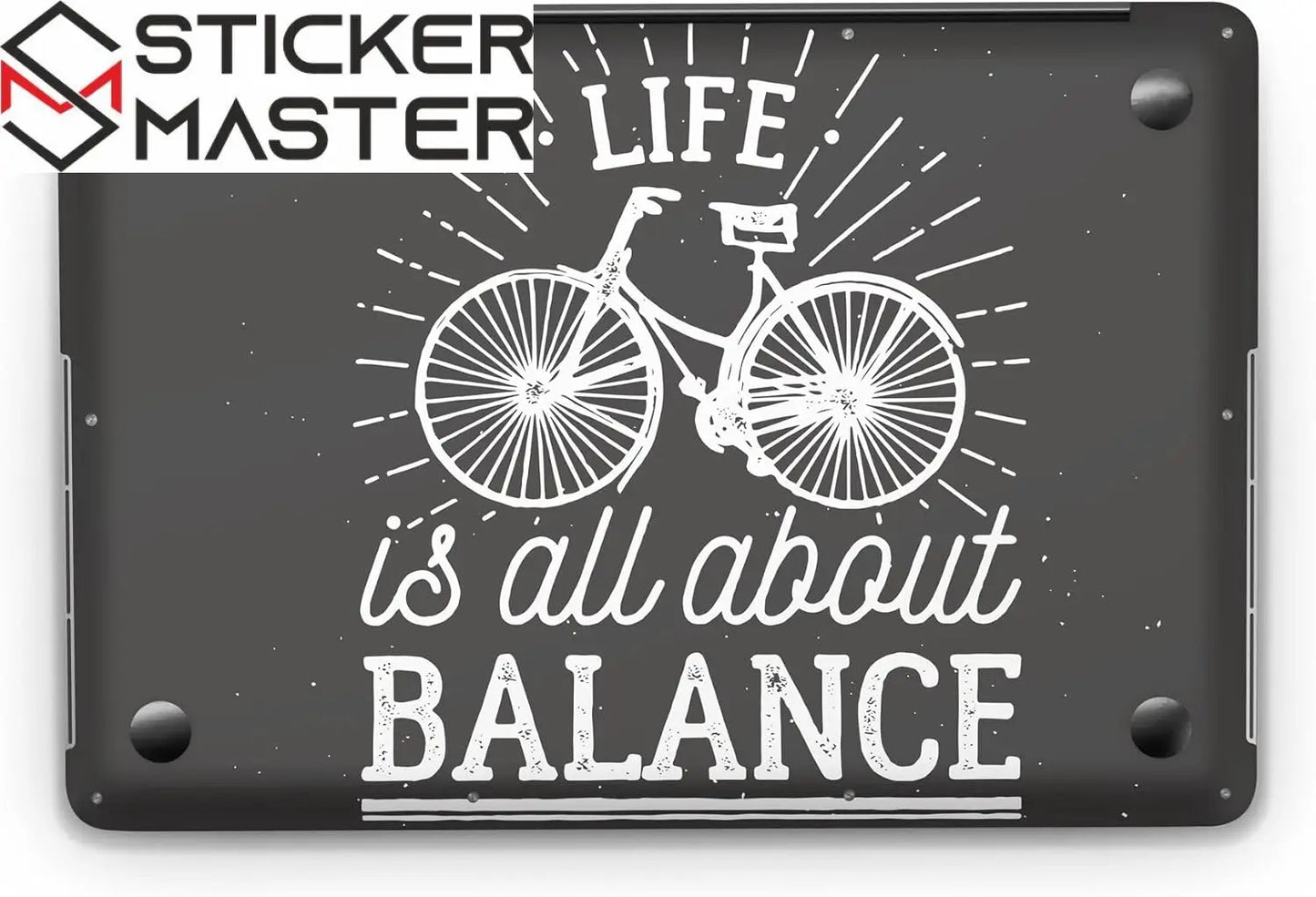 Sticker Master Bicycle Evrensel Sticker Dizüstü Bilgisayar Vinil Sticker Decal 12" 13" 13.3" 14" 15" 15.4" 15.6 inç Dizüstü Bilgisayar Çıkartma Koruyucu Macbook Asus Acer Hp Lenovo Huawei Dell İçin - Sticker Master