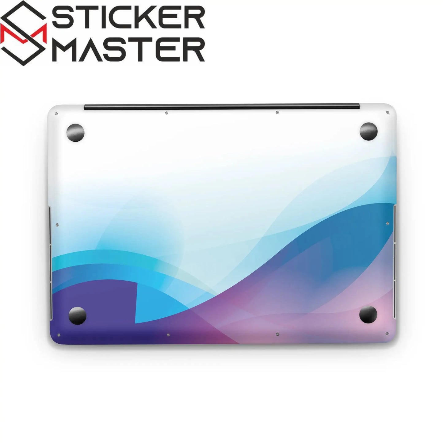 Sticker Master Dynamic Shapes Evrensel Sticker Dizüstü Bilgisayar Vinil Sticker Decal 12" 13" 13.3" 14" 15" 15.4" 15.6 inç Dizüstü Bilgisayar Çıkartma Koruyucu Macbook Asus Acer Hp Lenovo Huawei Dell İçin - Sticker Master