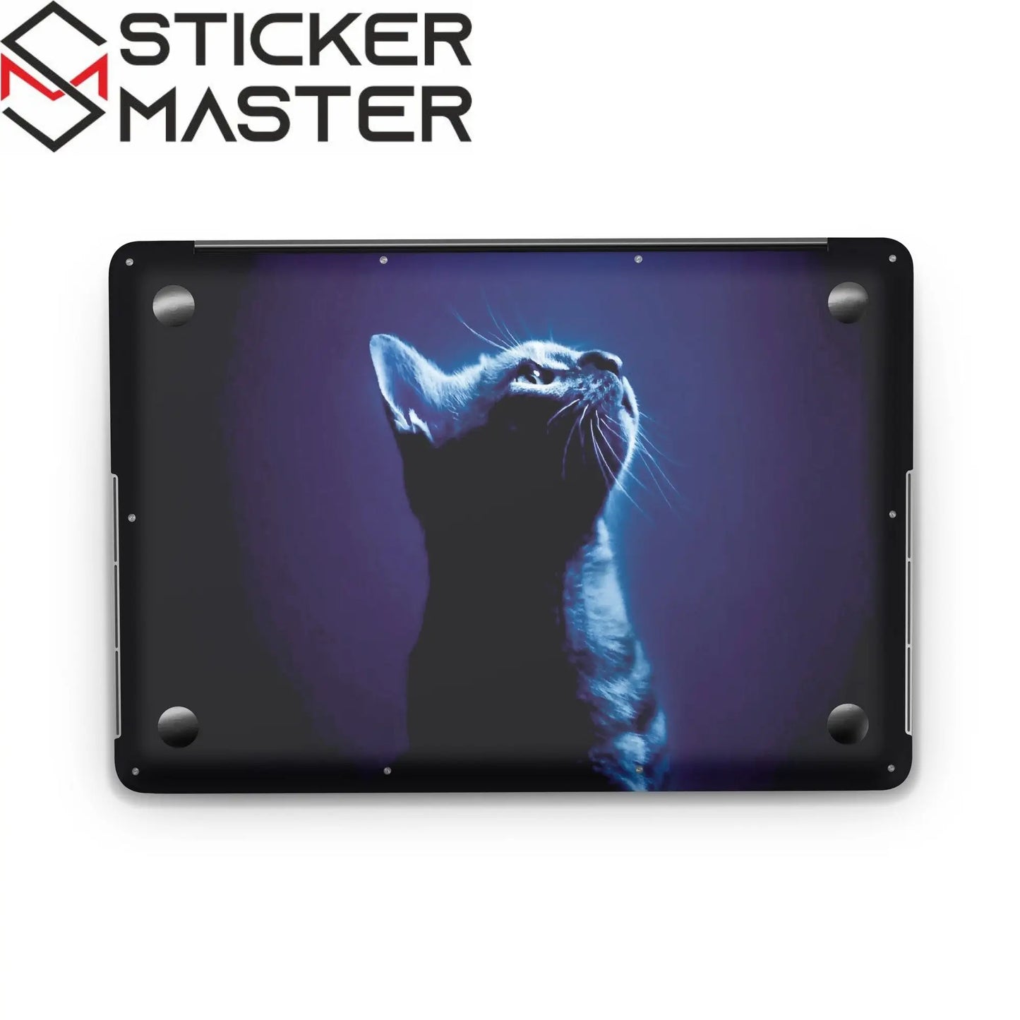 Sticker Master Kedi 5 Evrensel Sticker Dizüstü Bilgisayar Vinil Sticker Decal 12" 13" 13.3" 14" 15" 15.4" 15.6 inç Dizüstü Bilgisayar Çıkartma Koruyucu Macbook Asus Acer Hp Lenovo Huawei Dell İçin - Sticker Master