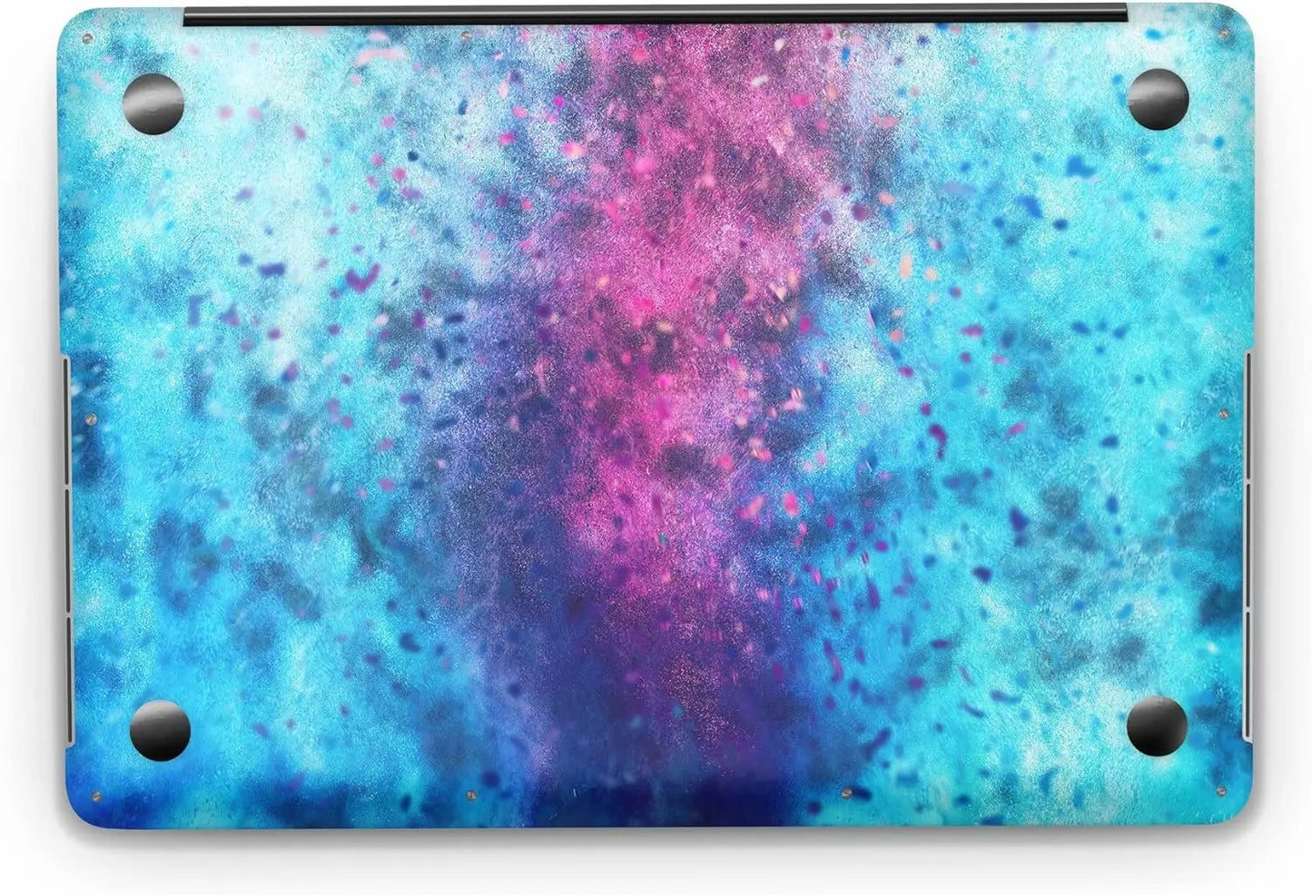 Sticker Master Colorful Dust 4 Evrensel Sticker Dizüstü Bilgisayar Vinil Sticker Decal 12" 13" 13.3" 14" 15" 15.4" 15.6 inç Dizüstü Bilgisayar Çıkartma Koruyucu Macbook Asus Acer Hp Lenovo Huawei Dell İçin - Sticker Master