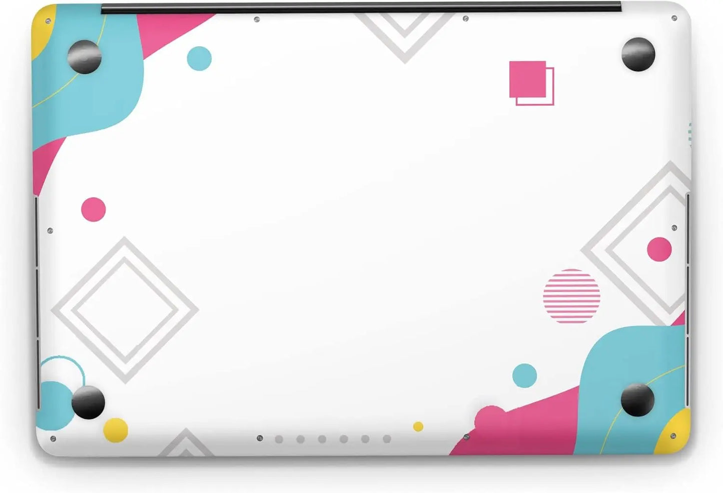 Sticker Master Modern Memphis Evrensel Sticker Dizüstü Bilgisayar Vinil Sticker Decal 12" 13" 13.3" 14" 15" 15.4" 15.6 inç Dizüstü Bilgisayar Çıkartma Koruyucu Macbook Asus Acer Hp Lenovo Huawei Dell İçin - Sticker Master