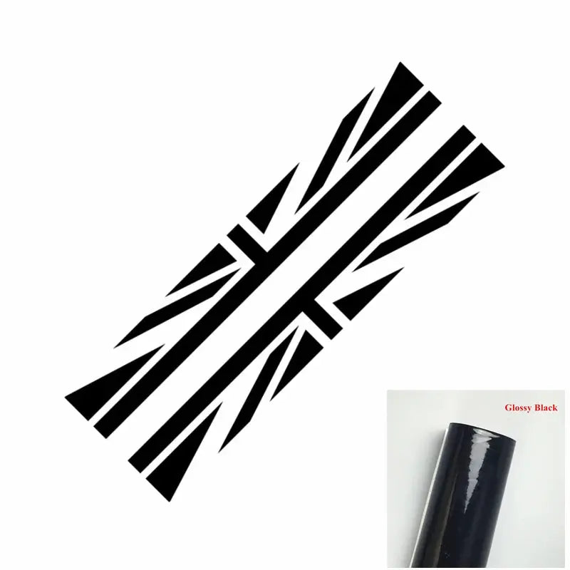Mini Cooper Kaput Şeridi | R56, F56 ve Tüm Modeller İçin Union Jack Bonnet Stripe Sticker Master