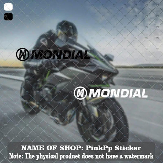 Mondial Logo Sticker Araba ve Motor Çıkartma Seti | Sticker Master