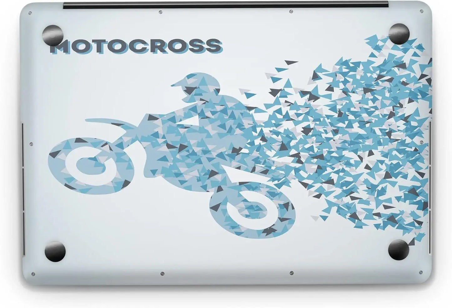 Sticker Master Motocross Evrensel Sticker Dizüstü Bilgisayar Vinil Sticker Decal 12" 13" 13.3" 14" 15" 15.4" 15.6 inç Dizüstü Bilgisayar Çıkartma Koruyucu Macbook Asus Acer Hp Lenovo Huawei Dell İçin - Sticker Master