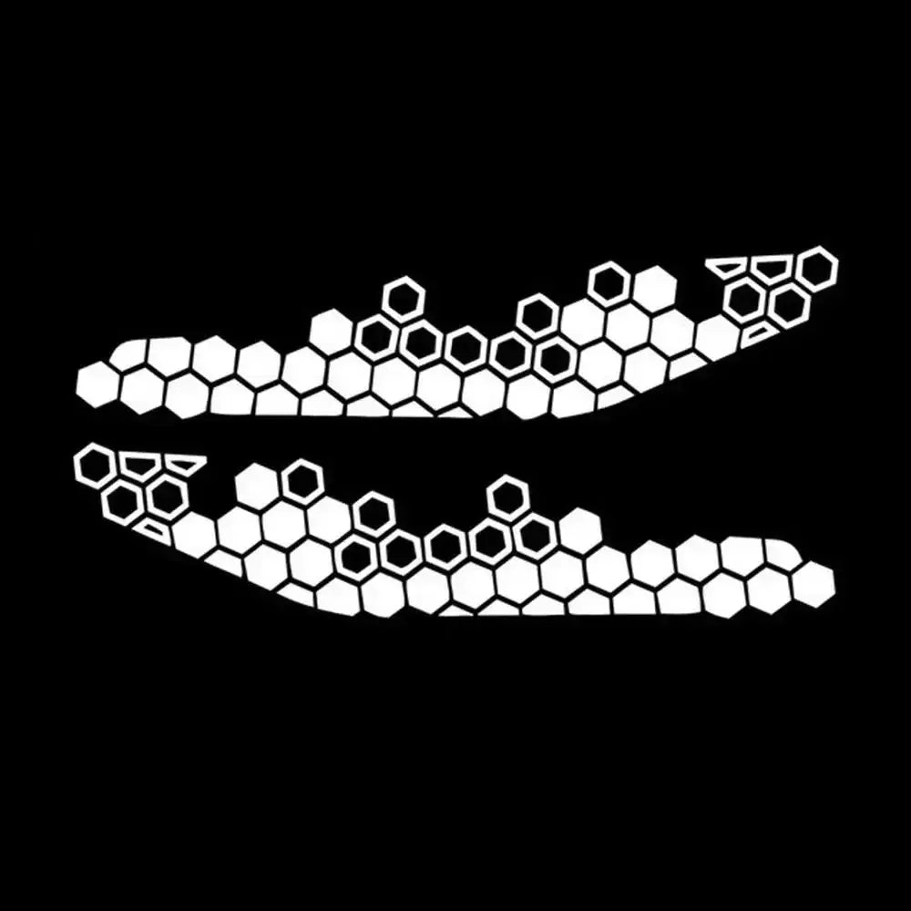 Sticker Master Motosiklet Bal Peteği Desenli Sticker Seti - Dekoratif Etiket - Sticker Master