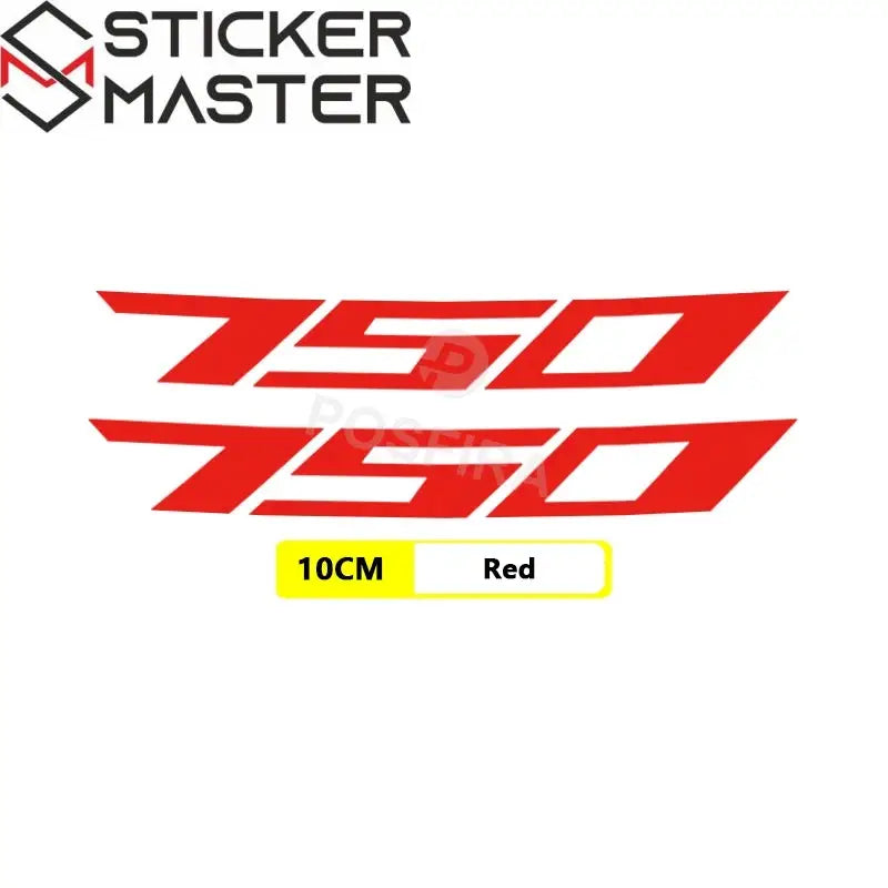 Motosiklet Sticker Seti | Suzuki GSR / Honda Forza 750 Uyumlu Sticker Master
