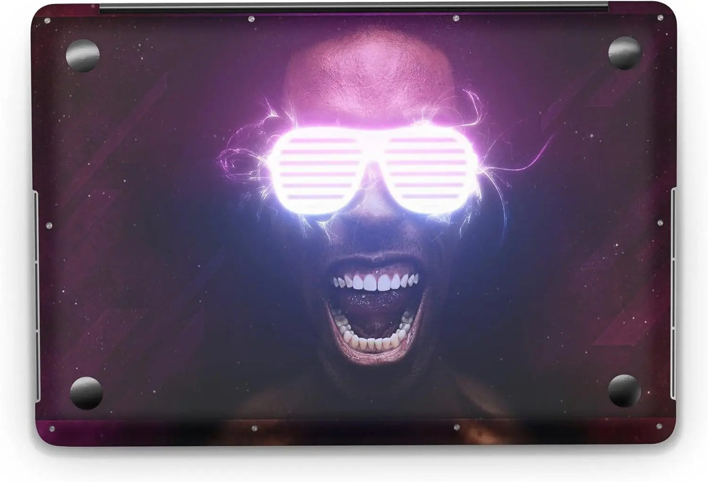 Sticker Master Music Feels Good Evrensel Sticker Dizüstü Bilgisayar Vinil Sticker Decal 12" 13" 13.3" 14" 15" 15.4" 15.6 inç Dizüstü Bilgisayar Çıkartma Koruyucu Macbook Asus Acer Hp Lenovo Huawei Dell İçin - Sticker Master