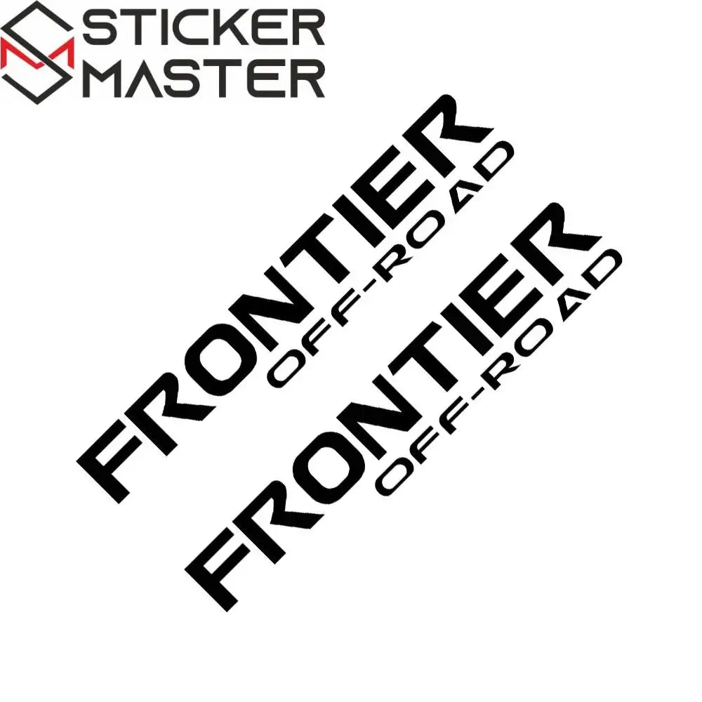 Nissan Frontier Sticker Off-Road Yan Kasa Yazı Seti | Sticker Master - Sticker Master