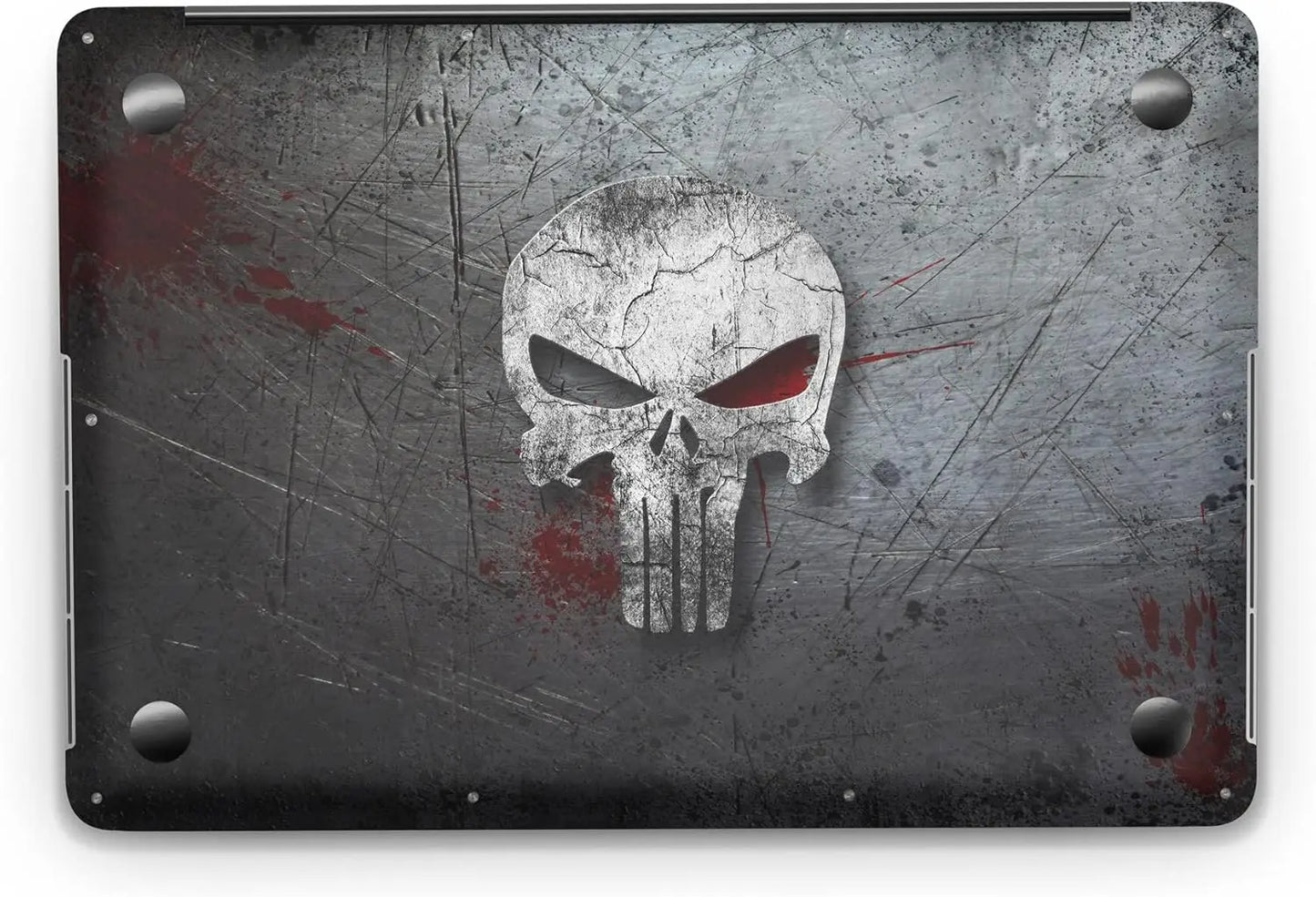 Sticker Master The Punisher Evrensel Sticker Dizüstü Bilgisayar Vinil Sticker Decal 12" 13" 13.3" 14" 15" 15.4" 15.6 inç Dizüstü Bilgisayar Çıkartma Koruyucu Macbook Asus Acer Hp Lenovo Huawei Dell İçin - Sticker Master