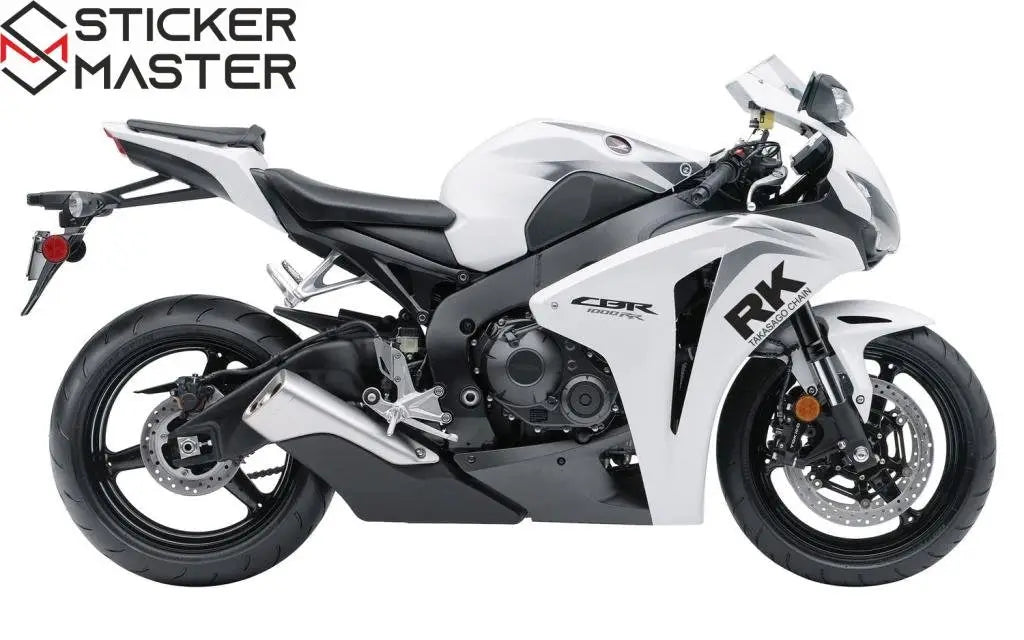 Sticker Master Rk Motor, Kask, Laptop, Araba, Oto Araç İçin Dayanıklı Etiket Decal