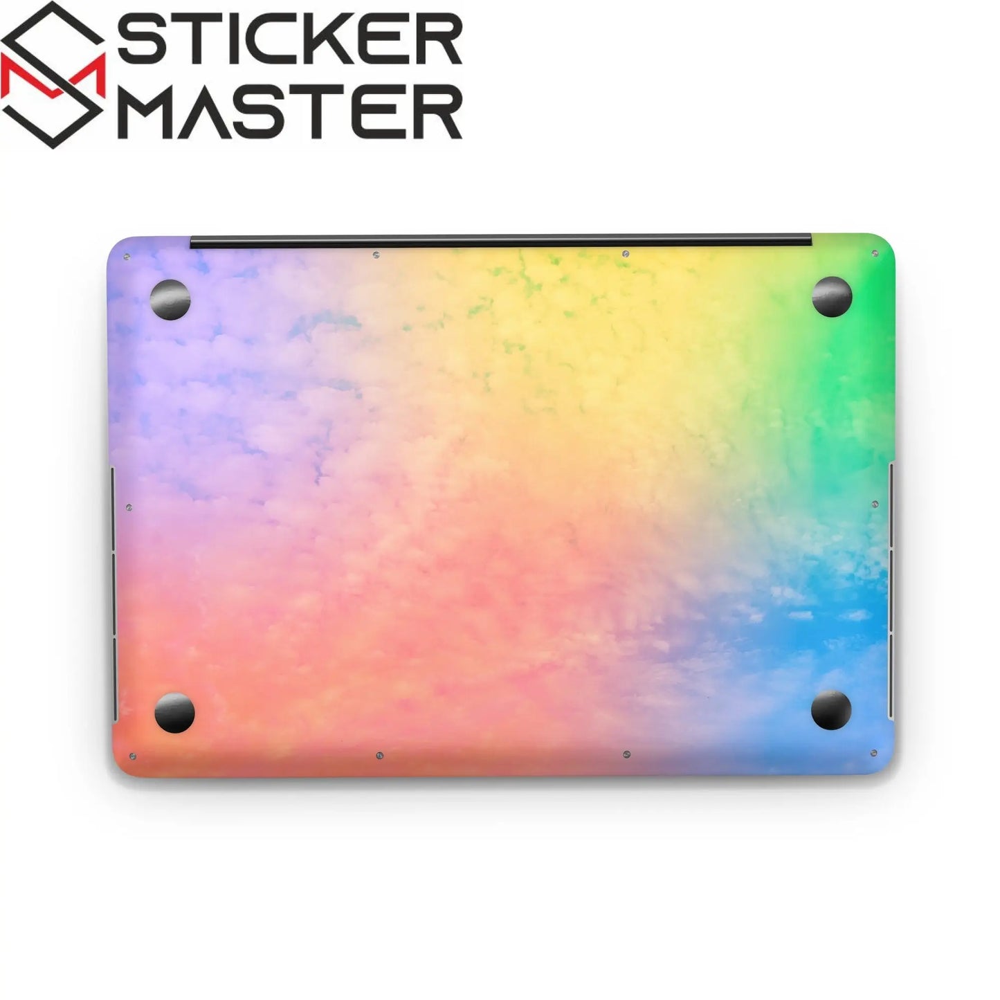 Sticker Master Colorful Clouds Evrensel Sticker Dizüstü Bilgisayar Vinil Sticker Decal 12" 13" 13.3" 14" 15" 15.4" 15.6 inç Dizüstü Bilgisayar Çıkartma Koruyucu Macbook Asus Acer Hp Lenovo Huawei Dell İçin - Sticker Master